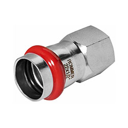 Переходник ВПр-ВР Ø 22х1/2" Нержавеющая сталь пресс ROMMER