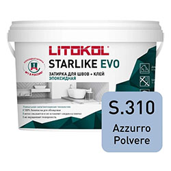Эпоксидная затирка LITOKOL STARLIKE EVO S.310 AZZURRO POLVERE 5 кг