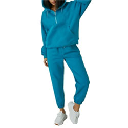 Женский костюм с начесом цвет Темно-зеленый размер 52 W45046N