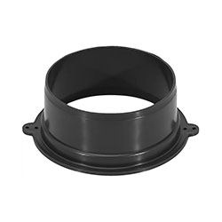 Патрубок DN110 для низкопрофильных лотков DN100 и DN150 A15 130x145x52 AQUASTOK