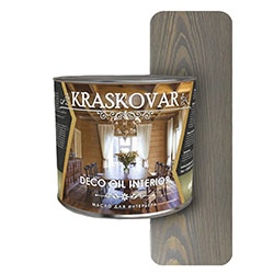 Масло для интерьера Графит 2,2 л KRASKOVAR Deco Oil Interior