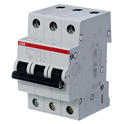 Автоматический выключатель 3п S203 С 80А 6,0кА ABB