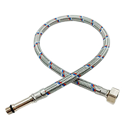 Гибкая подводка для смесителей 1/2" М10х37 100 см PE-X ТИТАН Ростерм