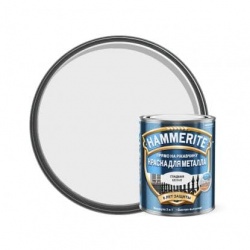 Hammerite гладкая глянцевая  Белая  0,75 л