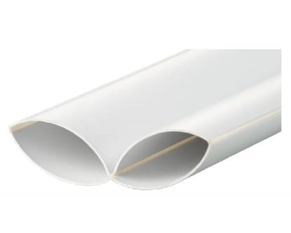 Картинка Канал круглый складной 100 мм длина 1,0 м. 1010-1 ЭРА