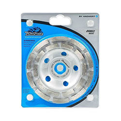 Чашка алмазная двухрядная 125 мм Diaforce Double Basic