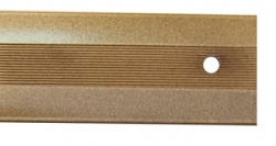 Порог стыковочный АЛ-125 40х1000 мм цвет бронза металлик