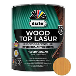 Пропитка-Антисептик для дерева Сосна 0,9 л Dufa Wood top Lasur