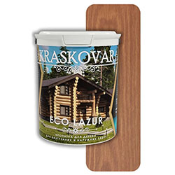 Пропитка для дерева 0,9 л Рябина Kraskovar Eco Lazur