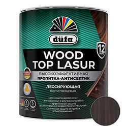 Пропитка-Антисептик для дерева Каштан 0,9 л Dufa Wood top Lasur