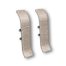 Соединитель для плинтуса Идеал Классик К-П55 мм Дуб Палена 415