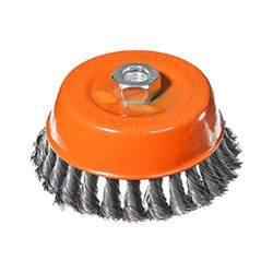 Щетка чашка для УШМ 125 мм Витая Sturm