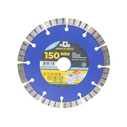 Диск алмазный турбо-сегмент 150х2,3х10х22,2 мм MOS