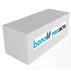 Блок газосиликатный Бонолит 625х250х100 мм