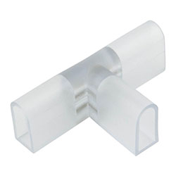 Соединитель Т-образный UTC-K-32/N21 CLEAR 010 POLYDAG под гибкий НЕОН ULS-N21 два контакта