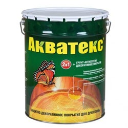 Акватекс грунт-антисептик 2в1 20 л Ваниль