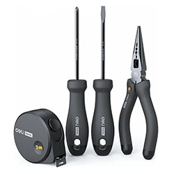 Набор ручного инструмента 4 предмета НТ0004 DELI