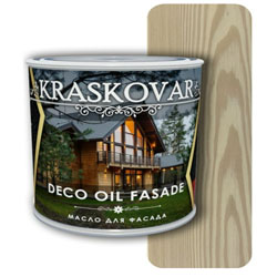 Масло для фасада KRASKOVAR Deco Oil Fasade 0,75 л белоснежный