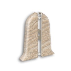 Торцевые заглушки для плинтуса Идеал Классик К-п55 Сосна Светлая 273