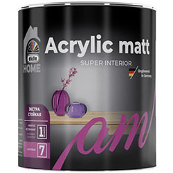 Краска для стен и потолков BC Матовая 0,9 л  Dufa Premium Home Acrylic matt
