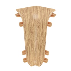 Внутренний угол для плинтуса К55 Комфорт Дуб имперский