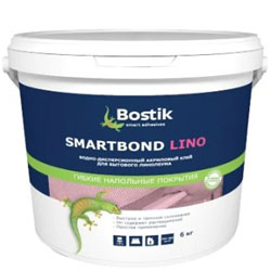 Клей 6 кг для укладки бытовых ПВХ покрытий Bostik Smartbond Lino