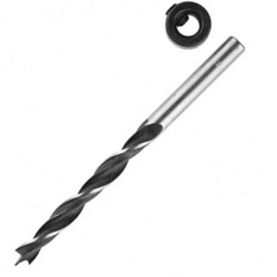 Сверло спиральное по дереву с ограничителем 8 мм Hagwert