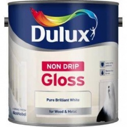 Краска Dulux Non-Drip Gloss Глянцевая Без Потёков 2,5 л