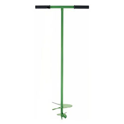 Бур садовый шнековый 100-200 мм с удлинителем