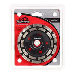 Чашка алмазная 125 мм двухрядная Diaforce