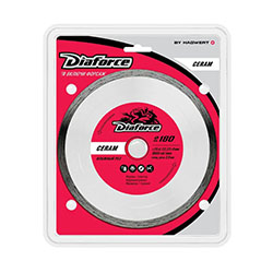 Диск отрезной алмазный по керамике влажный рез 180х22,23 мм Diaforce