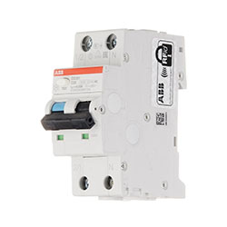 Автоматический выключатель дифференциального тока АВДТ DS201CR 1P+N С 25А 6.0kA 30мА AС 230В ABB
