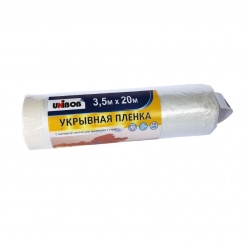 Пленка защитная с малярной лентой Unibob 20х3.5 м