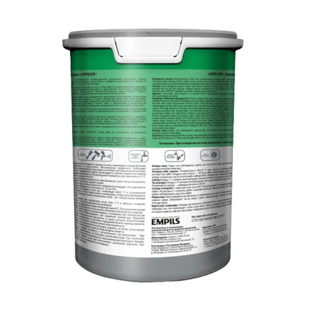 Картинка Эмаль акриловая Зеленый глянцевый 1 кг Ореол