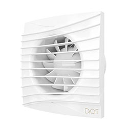 Вентилятор вытяжной с обратным клапаном Ø 100 DICITI SILENT 4C MRH