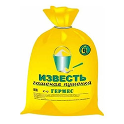 Известь гашеная пушонка 3 кг