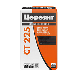 Шпаклевка фасадная финишная Белая 25 кг Церезит СТ225