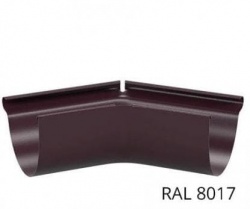 Baufort Водосточка Угол желоба внутренний 135 градусов Коричневый