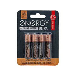Батарейка Тип АА ENERGY Ultra LR6/4В