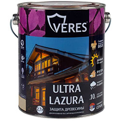 Декоративная пропитка для дерева Дуб 2,7 л Veres Ultra Lazura №19