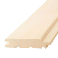 Вагонка Липа 88х12.5х1600 мм сорт Прима