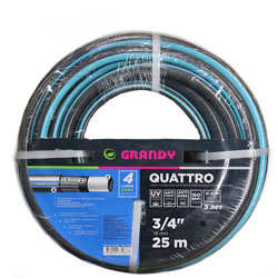 Шланг Grandy Quattro 3/4 25 м армированный 4 слойный