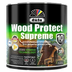 Декоративная пропитка для дерева DUFA Wood Protect Supreme Сибирская лиственница 0,75 л