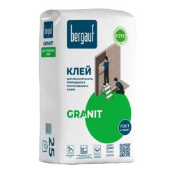 Bergauf Granit клей для керамогранита 25 кг