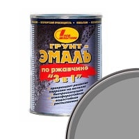 Грунт-эмаль 3в1 НОВБЫТХИМ 1 кг Темно-серый