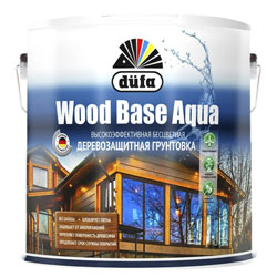Грунт для дерева DUFA Wood Base Aqua c биоцидом бесцветная 2,5 л