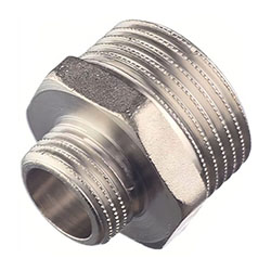 Бочонок переходной HH никелированный 1"х1/2" STOUT