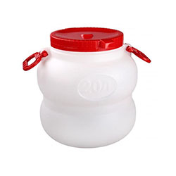 Канистра-бочка 20 л с крышкой и ручками Байкал М6225