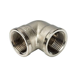 Угольник ВВ 3/4" никелированный STOUT