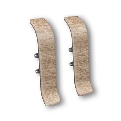 Соединитель для плинтуса Идеал Классик К-П55 мм Дуб Белёный 203